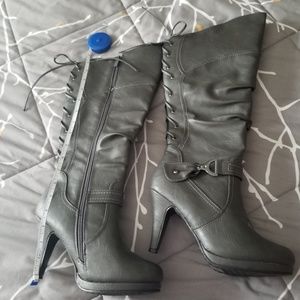 Top Moda sz 9 lace up boots